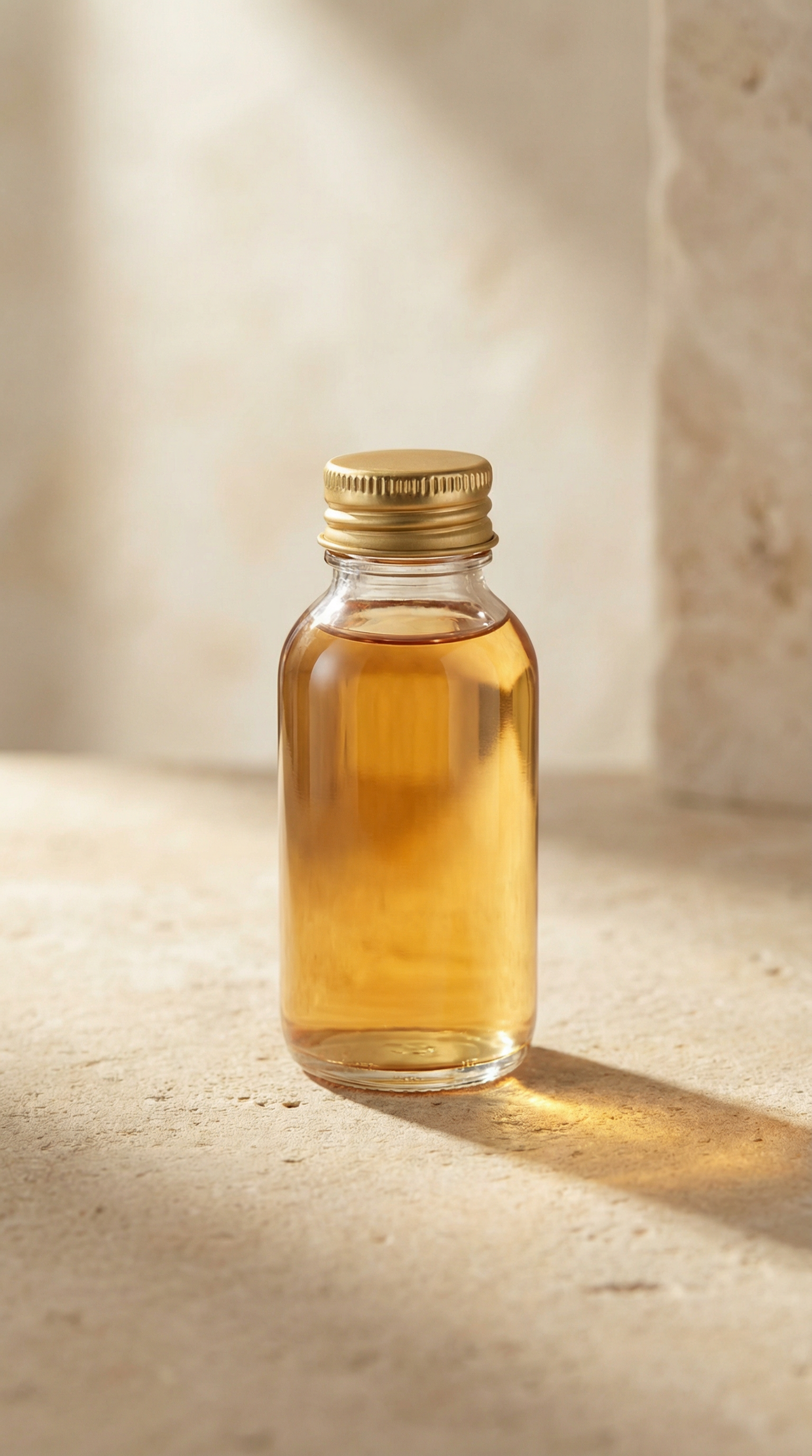 FORM 01 vial with amber liquid